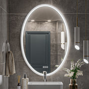 ArcLuxe 24x36'' Oval LED Bathroom Mirror