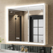 Prism 36x30'' Double-Beveled Artisan LED Medicine Cabinet