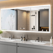 Prism 72x30'' Double-Beveled Artisan LED Medicine Cabinet