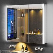 Auralux Pro 36x32'' LED Lighted Medicine Cabinet Mirror