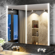 Auralux Pro 42x32'' LED Lighted Medicine Cabinet Mirror