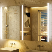Auralux Pro 48x32'' LED Lighted Medicine Cabinet Mirror